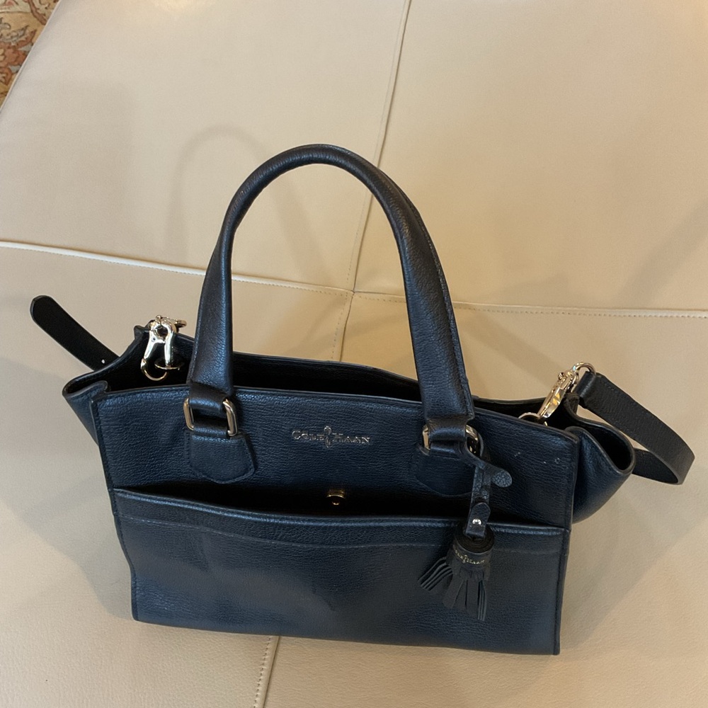 Cole Haan Black Leather Handbag